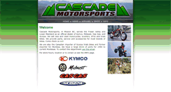 Desktop Screenshot of cascade-motorsports.com